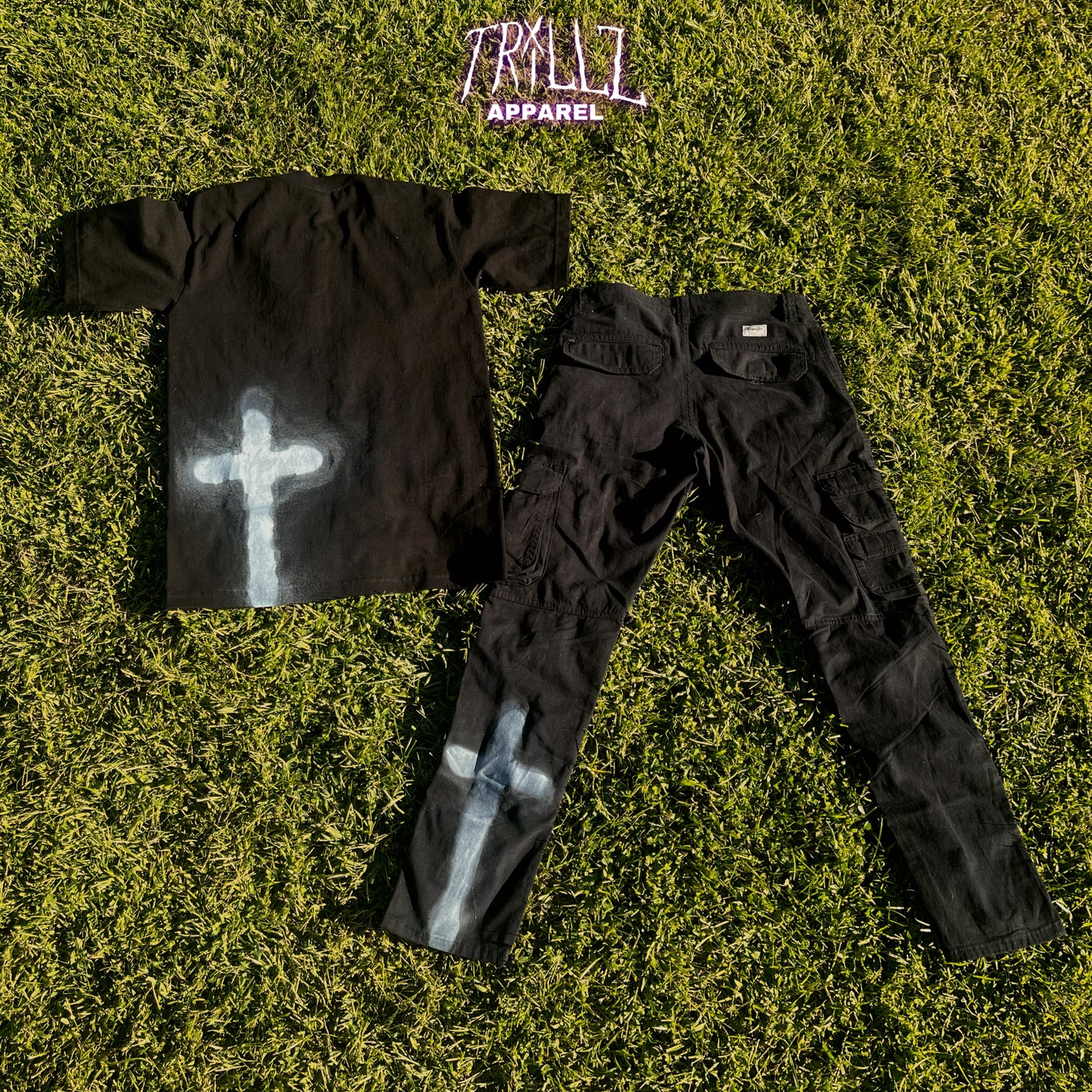 NOT FOREVER BLACK CARGO PANTS