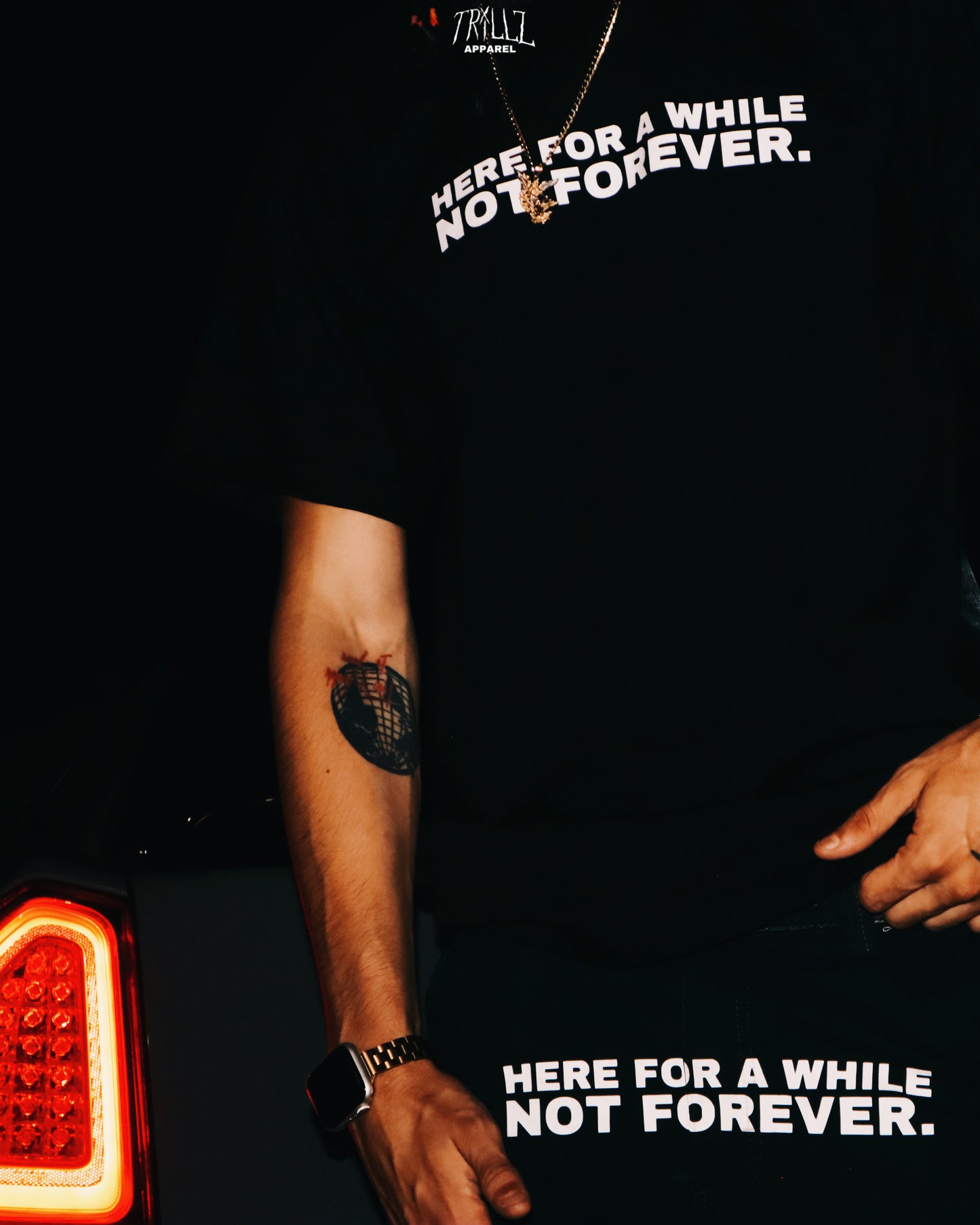 NOT FOREVER BLACK CARGO PANTS