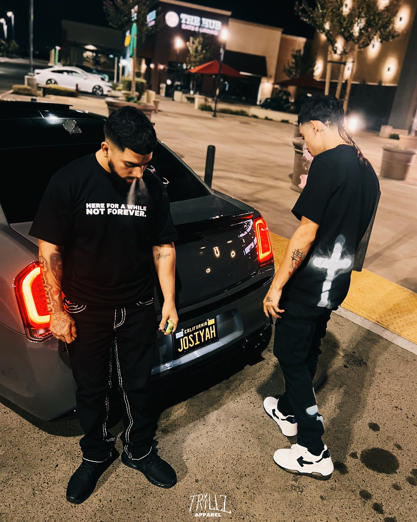 NOT FOREVER BLACK CARGO PANTS